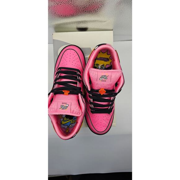 Sz 9m SB DUNK LOW POWER PUFF GIRLS BLOSSOM - Picture 2 of 10